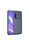 Realme 5İ Case Carbon Fiber Look Ultra Thin Carbon Case