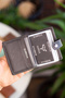 Beijing Genuine Leather Unisex Anthracite Card Holder Wallet with Plenty of Card Holders and External Placket - 3