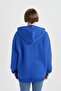 Oversize Fit Hooded Thick Sweatshirt B4062ax23au - 6