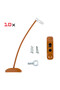 Window Lock 10 Pieces Rope Light Coffee Door and Window Safety Apparatus Safety Product Lock