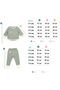 Tom and Jerry Printed Long Sleeve Top and Bottom Double Children's Suit 2-8 Years Old - 5