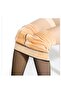 Women's Skin Look Plush Thermal Tights