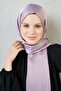 Women's Light Lilac Janjan Chiffon Evening Dress Shawl - 2