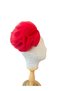 red tulle hair accessory clip scrunchies - 5