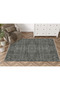 Mira Gray Themed Traditional Motif Ethnic Patterned Vintage Decorative Carpet Mira 1607 - 3