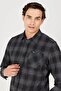 W232080 035 Gray Men's Long Sleeve Shirt - 2