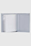 325 Genuine Leather Horizontal Card Holder with Transparent Chamber Arsel Ice Blue - 4