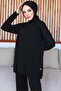 23007 Corded Button Suit Black - 3