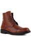 - Tan Leather Zippered Men's Boots 102-3507-121K - 2