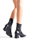 Black Skin Women's Stretch Boots BG1171-116-0001 - 3