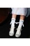 1 Piece White Magnetic - Holding Dress Sports Socks - 3