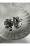 Silver Color Leaf Design Earrings - 3