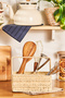 Natural Wicker Rectangular Spoon Holder