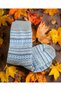 Scandinavian Design Extra Thick Patterned Winter Wool Socks - 6