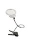 عدسة مكبرة بمشبك حلزوني - 13 سم مع ضوء LED Mg15120-c - 2