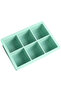 Food Grade Silicone Xxl 6 Pieces Large Size Multi-Purpose Ice Mold Green 3 Pieces - 2