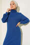Women's Turtleneck Wrap Dress - 2
