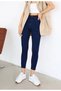 Pavel Navy Blue Women's Power Lycra Skinny Jeans Skinny Leg Jeans - 3