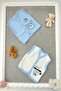 baby boy fatitto front snap animal pattern 2-pack baby quilted vest - 2