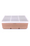 Silicone Large Size Xxl 6-Piece Cube Ice Mold with Lid, Powder 3 Pieces - 5