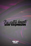 I Didn't Choose This Shiny Life Lettering JDM Car-Motorcycle Windshield Label Sticker 22x6,2cm