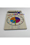 Summer-sil Wooden Clock Learning Material Educational Tutorial Clock Learning Set Preschool Clock Learning Set - 4