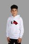 Hooded Sweatshirt for Women/Boys - Flag and Ataturk Printed, Two Thread Raster - 2