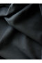 سويت شيرت نحيف برقبة دائرية أسود للجنسين من Eazy Basic مقاس كبير - 5