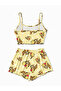 Albedo Favela Trend Strappy Shorts Winnie The Pooh Printed Pajama Set - 2