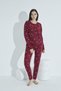 GEMUSTERTES PYJAMA-SET - 2