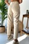 Monera High Waist Ecru Lycra Mom Jeans Stretch Jeans (Buy 1 Size Larger) - 5