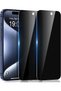 Iphone 15 Plus & Iphone 15 Pro Max Compatible Ghost Screen Protector Glass Privacy Glossy Screen Glass Rika