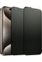 واقي شاشة غير لامع متوافق مع هاتف iPhone 15 Plus، غطاء كامل من السيراميك، زجاج شاشة مرن للخصوصية