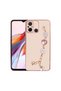 Fashion Case with Hand Grip with Colorful Chain Jewelry Design Compatible with Xiaomi Redmi 12C - 3