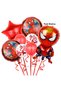 Spiderman Star Balloon Concept Birthday Balloon Set Spiderman Spiderman Balloon Set