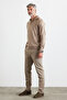 Men's Standard Fit Regular Cut Shirt Polo Collar Knitwear Sweater - 2