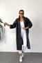 Marlux Women's Men's Raincoat Hooded Eva Black Raincoat with Snap Fasteners - 2