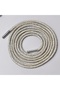 Shiny White Color Crystal Rhinestoned Tracksuit and Sweatshirt Hood Rope Rhinestoned Rope 110cm
