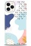 حافظة لهاتف آيفون 12 برو مطبوعة بدقة HD - ألوان ألوان + واقي شاشة كامل