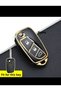 Fiat Linea, Fiorino Ducato, Boxer, Jumper Switchblade Nano BLACK Gold Gold Color Key CASE - 2