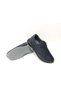 KAFKASLAR GENUINE LEATHER ORTHOPEDIC NAVY BLUE DAILY ELASTIC MEN'S SHOES - 4