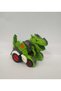 Trex Dinosaur Figure Car Friction Wheel Transformers Robot Dinosaur - 4