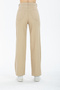 Alissa 90's Snow Wash Snow Gray Lycra Super High Waist Wide Leg Loose Jeans Palazzo Trousers - 7