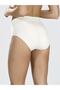 Women's White Seamless Flexible Slip Panties - 3