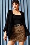Women's Black Bat Spring Cardigan HRK-19000057 - 4