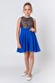 Girl's Cobalt Blue Dress - 2