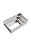 Narkalıp Rectangular Cake Mold 3 Pieces Depth 8cm - 3