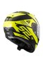 Arrow Neon Sıyah-sarı Kask - 2