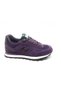 Peru Genuine Suede Leather Women's Purple Casual Sports Shoes - 2