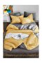 Fashion Deluxe Cotton Double Duvet Cover Set Natural Cotton